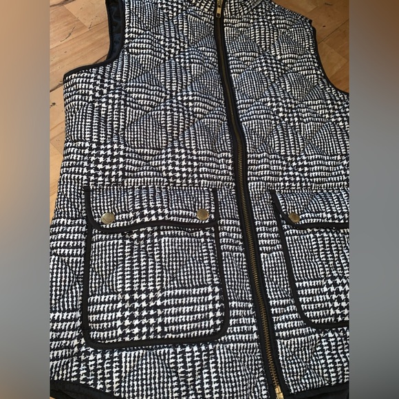 Catherine Malandrino vests, size Small, Burgundy, black & white, NWOT - Picture 4 of 11